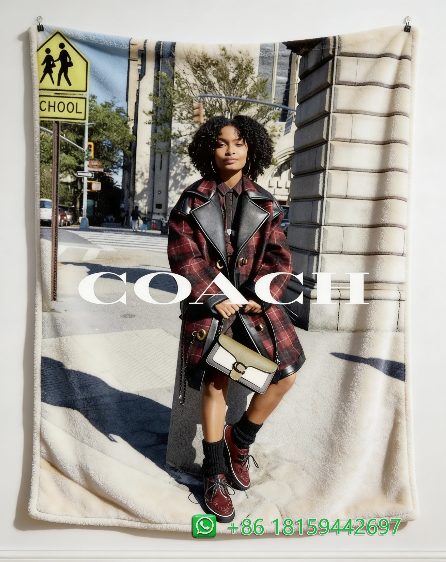 Coach Throw Blankets